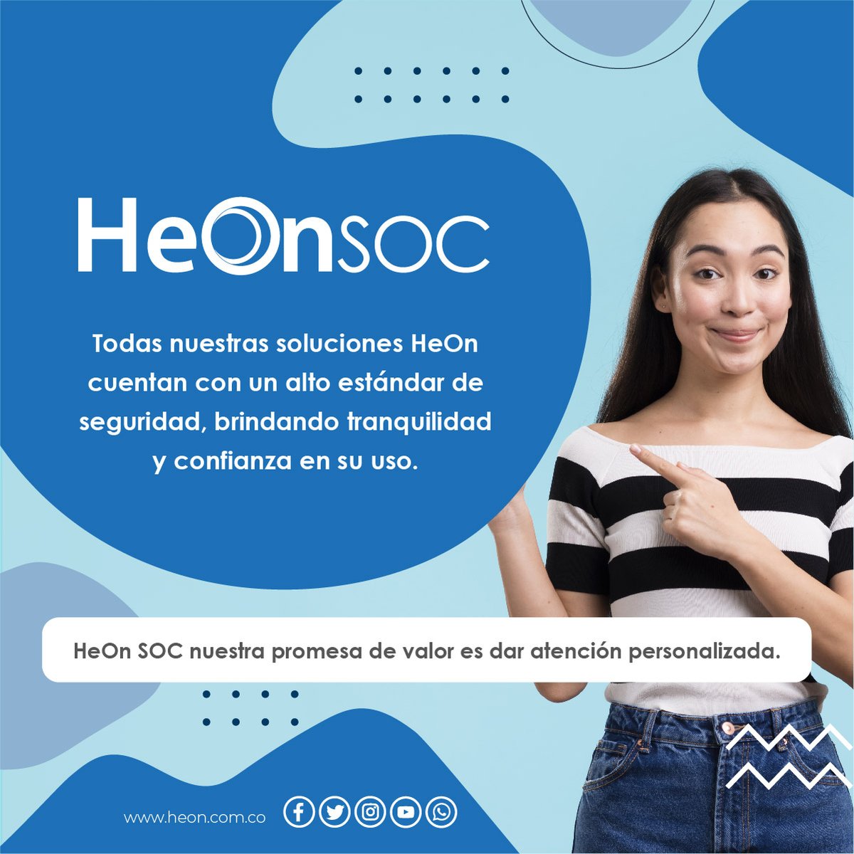 HOHealthonline's tweet photo. #HeOnSOC trabajamos para garantizar altos protocolos de seguridad, en nuestras soluciones #empresariales. Lo invitamos a contactarnos y conocer de nuestra oferta en👉 https://t.co/tfaYjFjlHS  👈 o déjanos un comentario 👇https://t.co/W4E2TnZIQJ https://t.co/TbtS8DwOkD