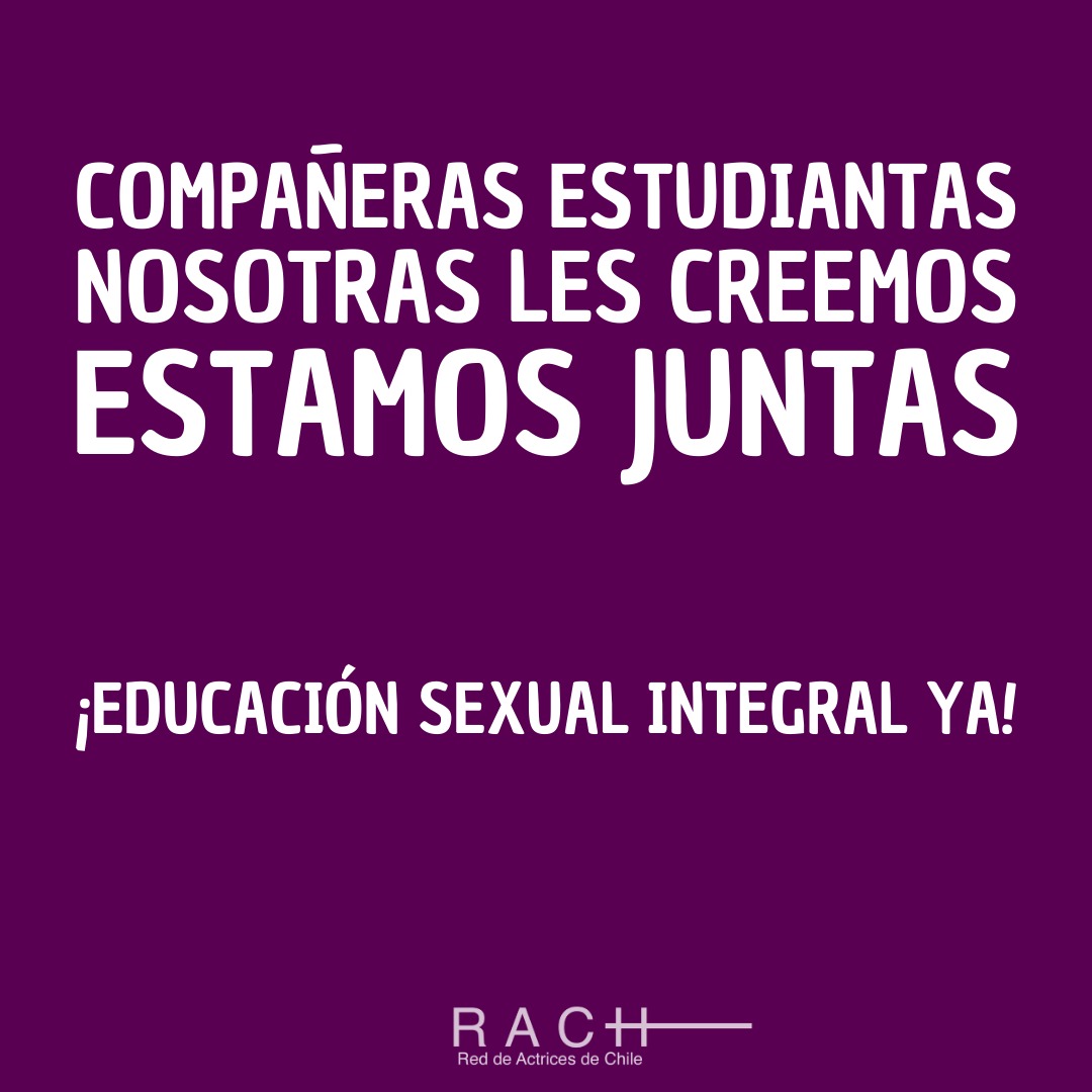 actriceschile's tweet photo. Sobre lo ocurrido hoy en el Liceo José Victorino Lastarria,  condenamos todo acto individual y colectivo que conlleve la vulneración de derechos de niñas y jóvenes. Difundir fotos y/o vídeos de jóvenes sin su consentimiento es grave y debe ser condenado en cualquier contexto.🧵 https://t.co/YF2TSkvNHB