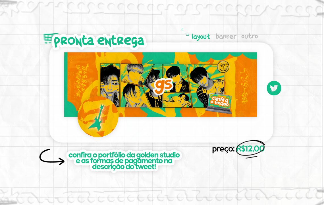 ★ LAYOUT A PRONTA ENTREGA!! 🐰

🛒 preço: R$12,00
🚀 altero título/informações e cor
💳 formas de pagamento: pix, transferência, boleto e crédito via picpay

➡️ confira meu portfólio: drive.google.com/drive/folders/…

p/ + informações: DM ou fixado!