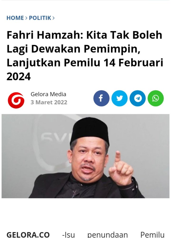 Rakyat adalah inti kehidupan berbangsa, setiap pemimpin wajib menyadarinya.

#2022JokowiSelesai 
#2022JokowiSelesai