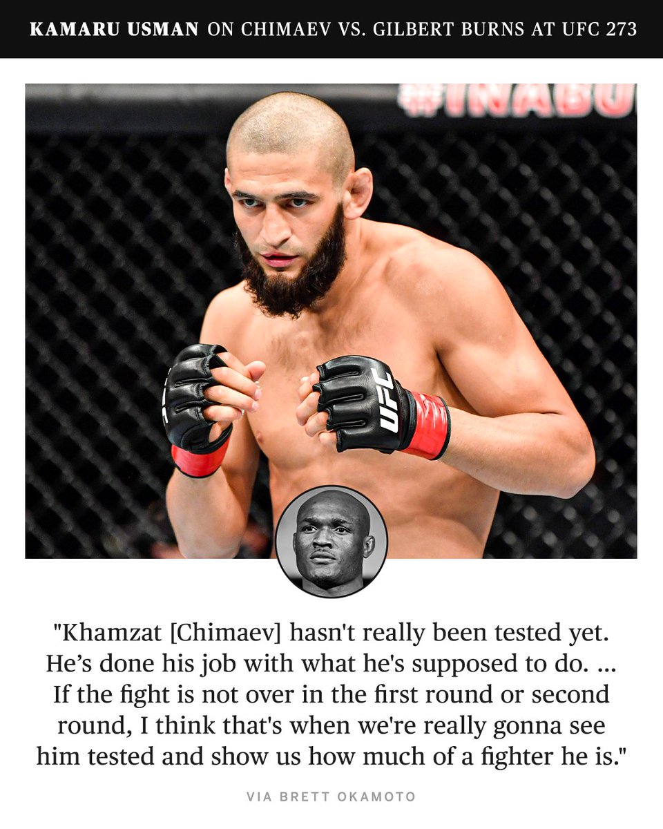 espnmma's tweet photo. The welterweight champ is ready to see The Wolf challenged 😤

(via @bokamotoESPN) https://t.co/vqtkVyXFgQ