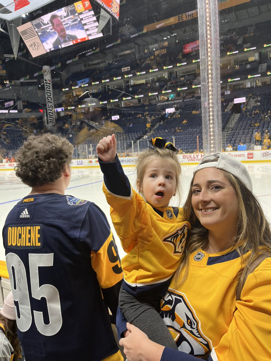 Rosie says Let’s Go Preds!!! 
<a href="/PredsNHL/">Nashville Predators</a>