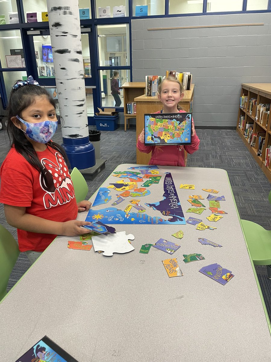 mediamatters2me's tweet photo. When the book fair is here and you have to manage all the happiness…you bring out the centers!🤗 @PFE_Rangers @TransylvaniaSch https://t.co/1aPmoQvJI6