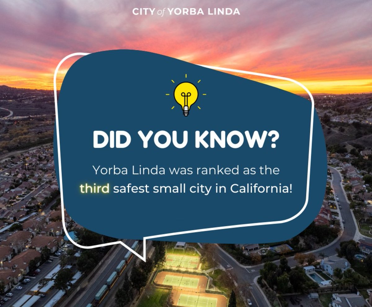 🌟🌟 Nice ranking Yorba Linda! I loved sharing this information with all of my Yorba Linda clients, who have purchased there or are looking to move to the 'Land of Gracious Living'!🌟🌟
#lovewhatyoudo #peoplematter #itsallaboutmyclients #laurieeickhoff #bre01996594