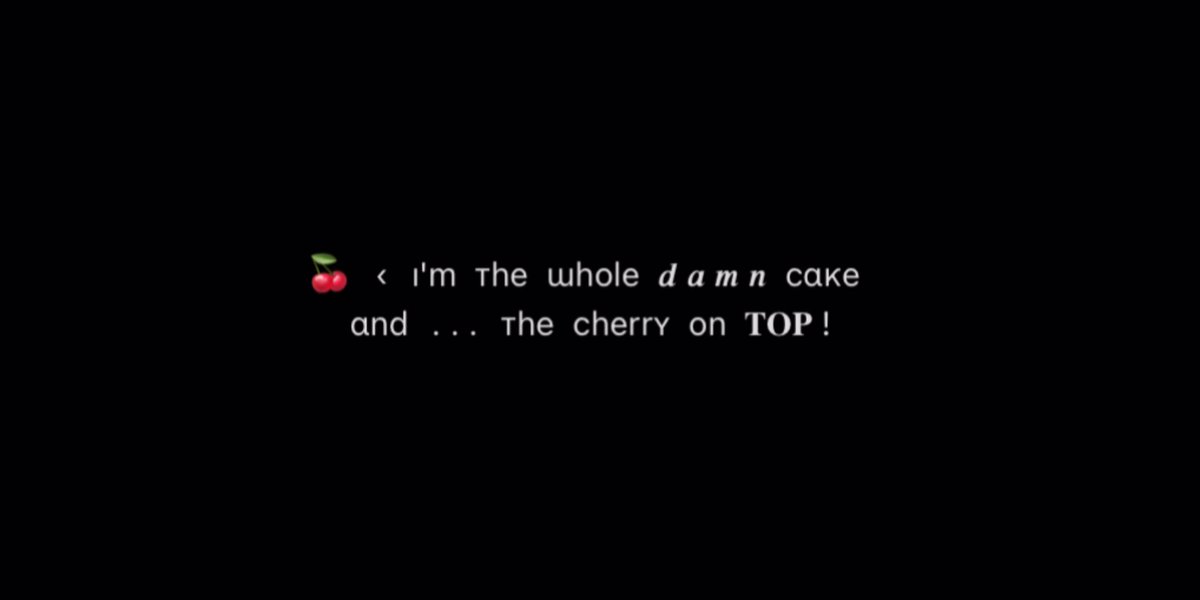 BLACKCAT_LEG's tweet photo. ⠀
⠀⠀⠀⠀🍒⠀‹⠀ı'm  тhe  ɯhole  𝒅 𝒂 𝒎 𝒏  cακe
⠀⠀⠀⠀⠀⠀αnd⠀. . .⠀тhe  cherrʏ  on  𝐓𝐎𝐏 !
⠀ https://t.co/KbAVm5k14X
