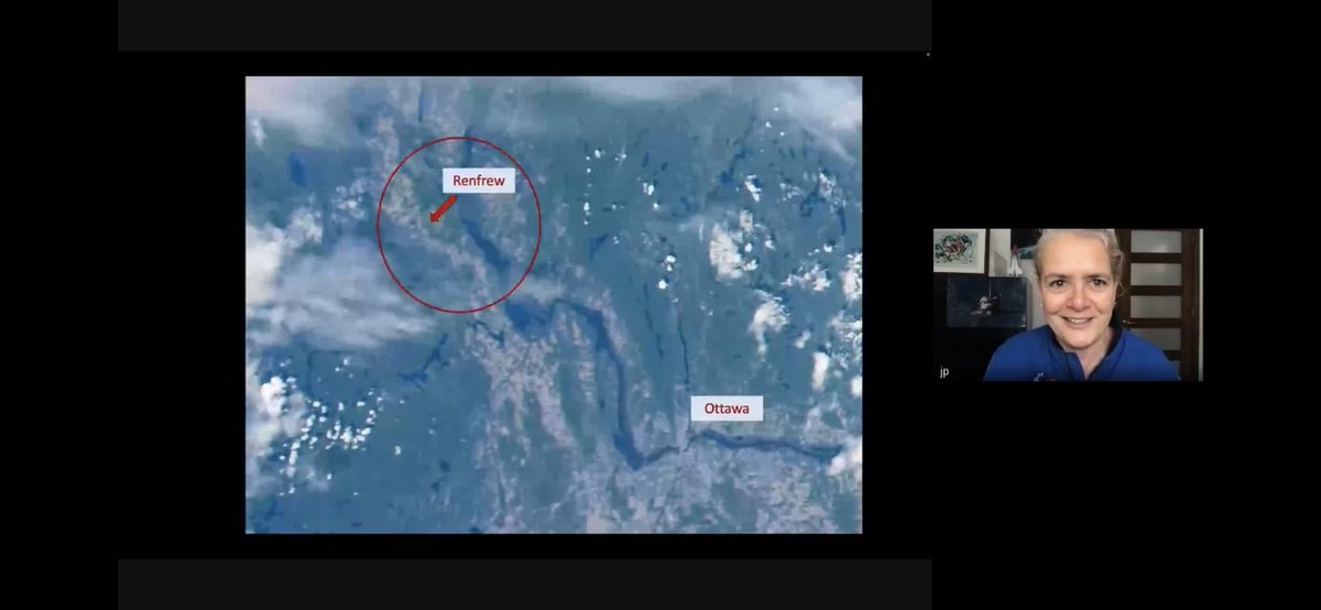 Thank you <a href="/Astro_Payette/">Julie Payette</a> for the engaging, entertaining and humorous zoom session today with my Gr.6 class! They loved being able to direct their questions to a real astronaut! We sure appreciated you spending the time with us 😊 #space #nasa #astronaut