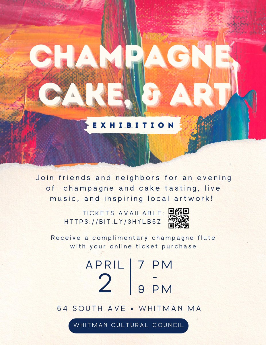 Sip bubblyyy &amp; browse local art 🖼🥂✨ Tickets available here: bit.ly/3hYLB5z