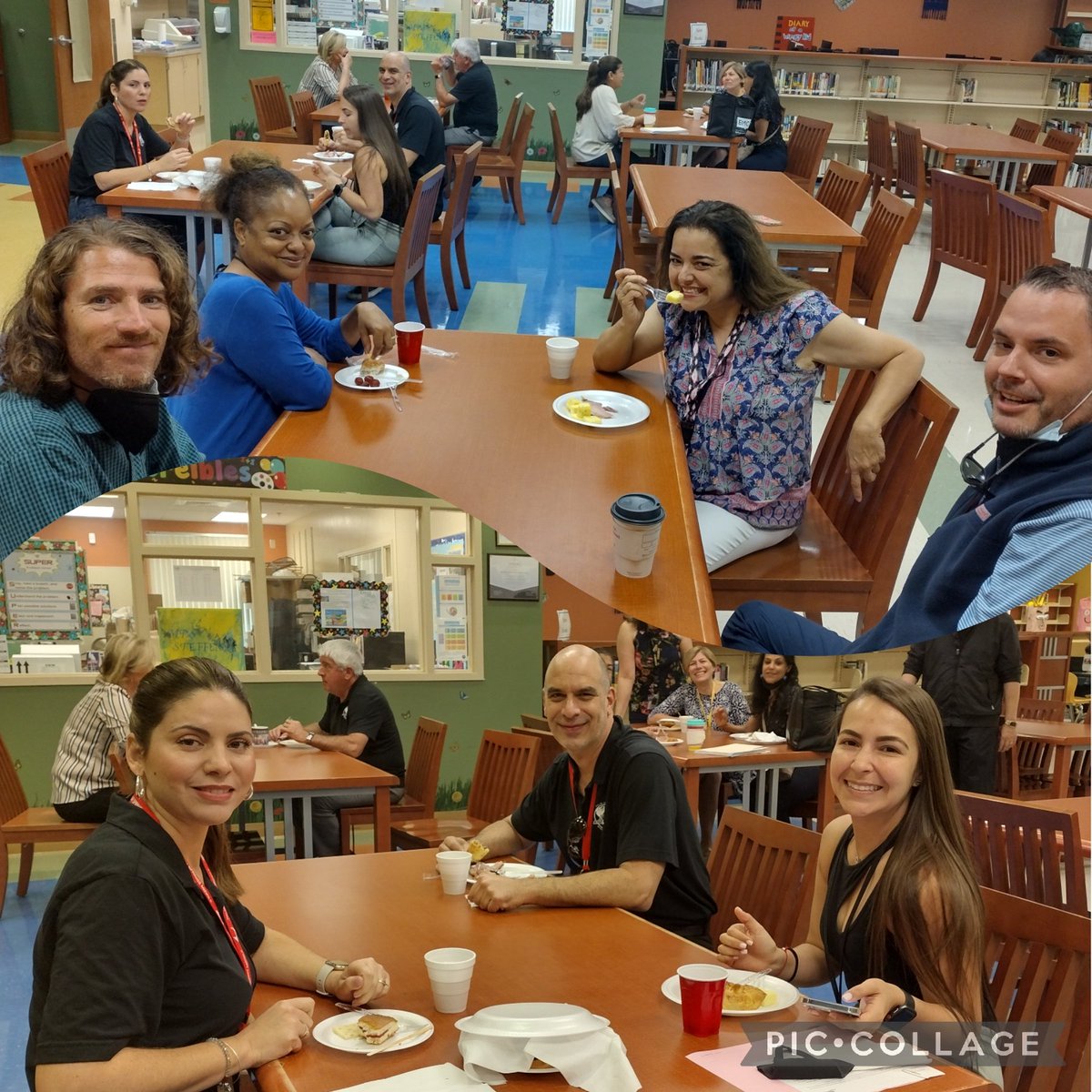 Vanmar1525's tweet photo. ✨A thank you breakfast for our ESOL and DL teachers. I'm so grateful to have an excellent team. ✨ https://t.co/j1RWTtKRQY