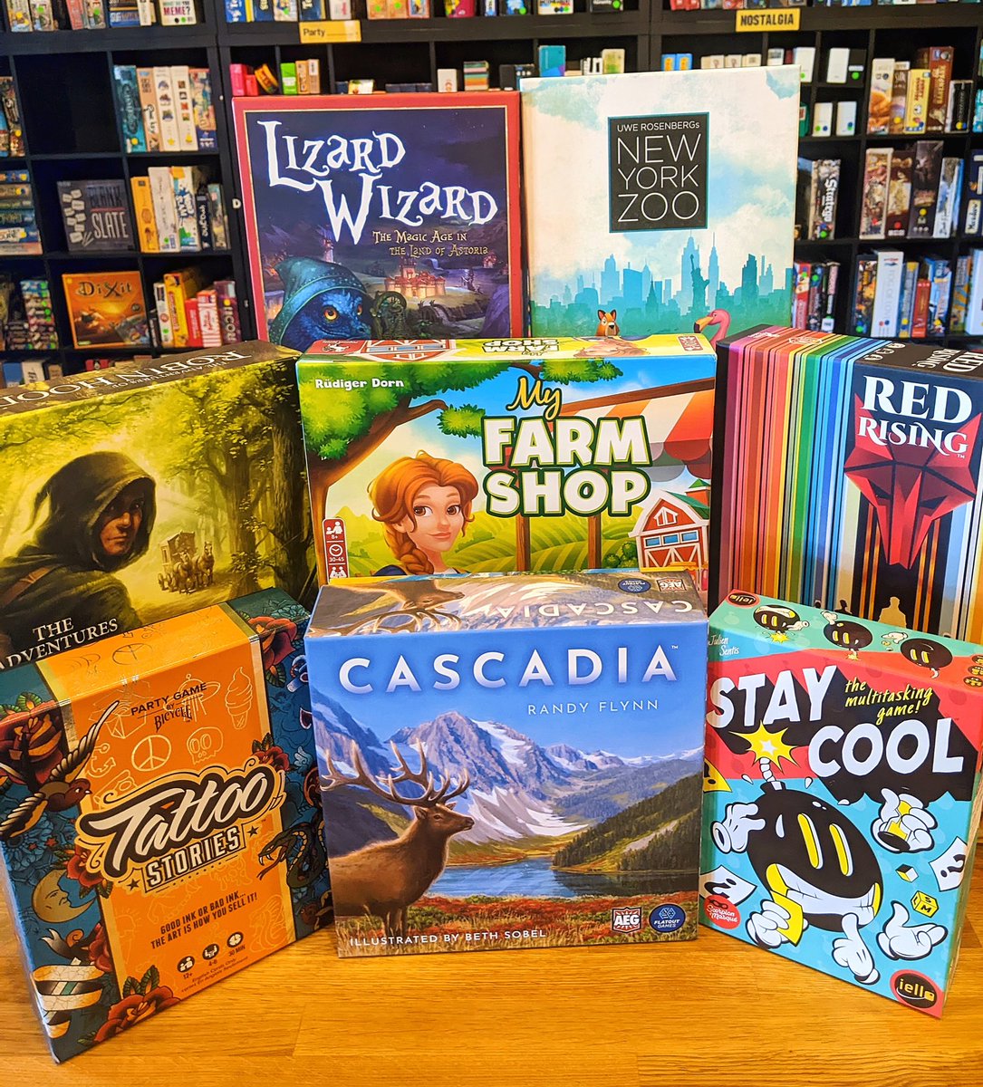 I spy some new games👀👀
Check out our new arrivals section in our library when you are in!