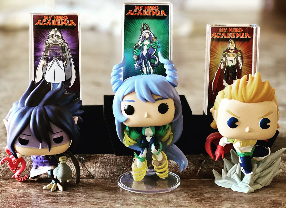 collectorchey's tweet photo. UA’s Big Three ✨🐙🪨 #MyHeroAcademia #Funko @OriginalFunko @FiGPiNofficial https://t.co/Sz0LBdrJNQ