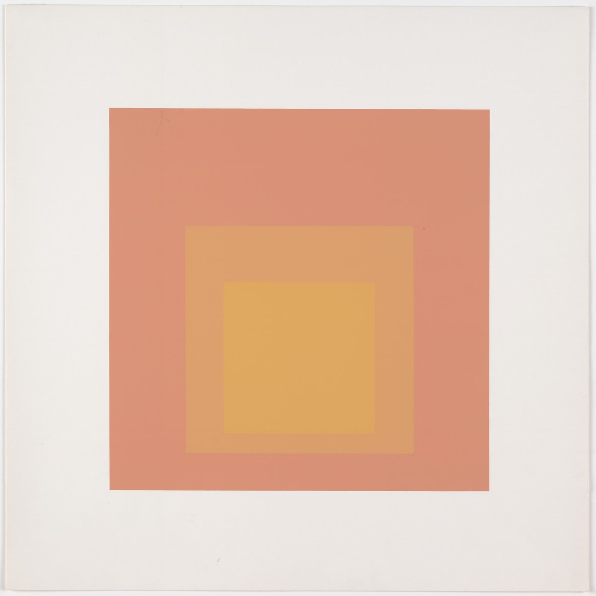 JosefAlbersArt's tweet photo. Josef Albers, Tenuous from Homage to the Square: Ten Works by Josef Albers, 1962 https://t.co/FjZnXZrkvc #museumarchive #museumofmodernart https://t.co/kcXpcOvFN6