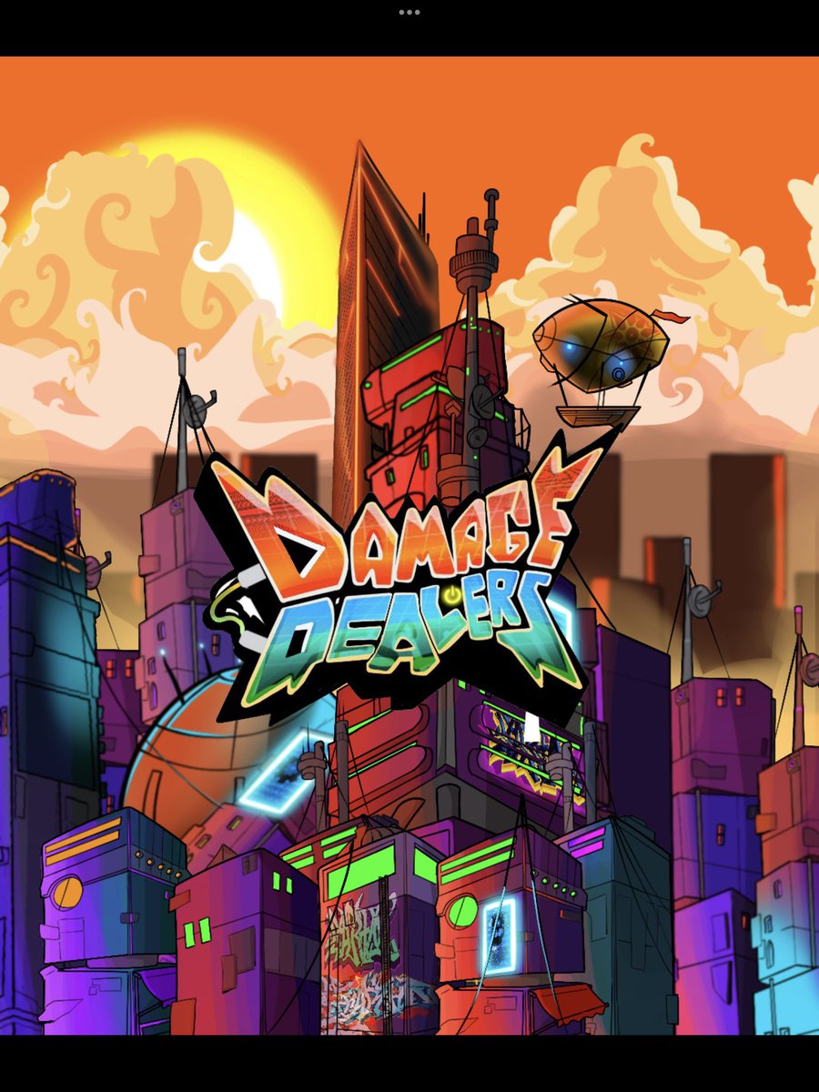 MorrisonMonster's tweet photo. Here’s some of the views from our game DAMAGE DEALERS! #gamedesign #games #procreate #damagedealers https://t.co/hOvS1rJwD4