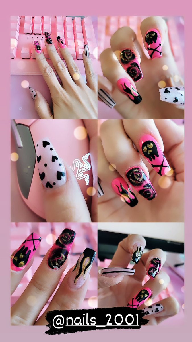 Roseiquartz1's tweet photo. ๐ฅNails that can cut a bitch, and give the perfect head scritches ๐ธโ ๏ธโค๏ธโ๐ฅ #altnails #newnails https://t.co/qJZUulStZq