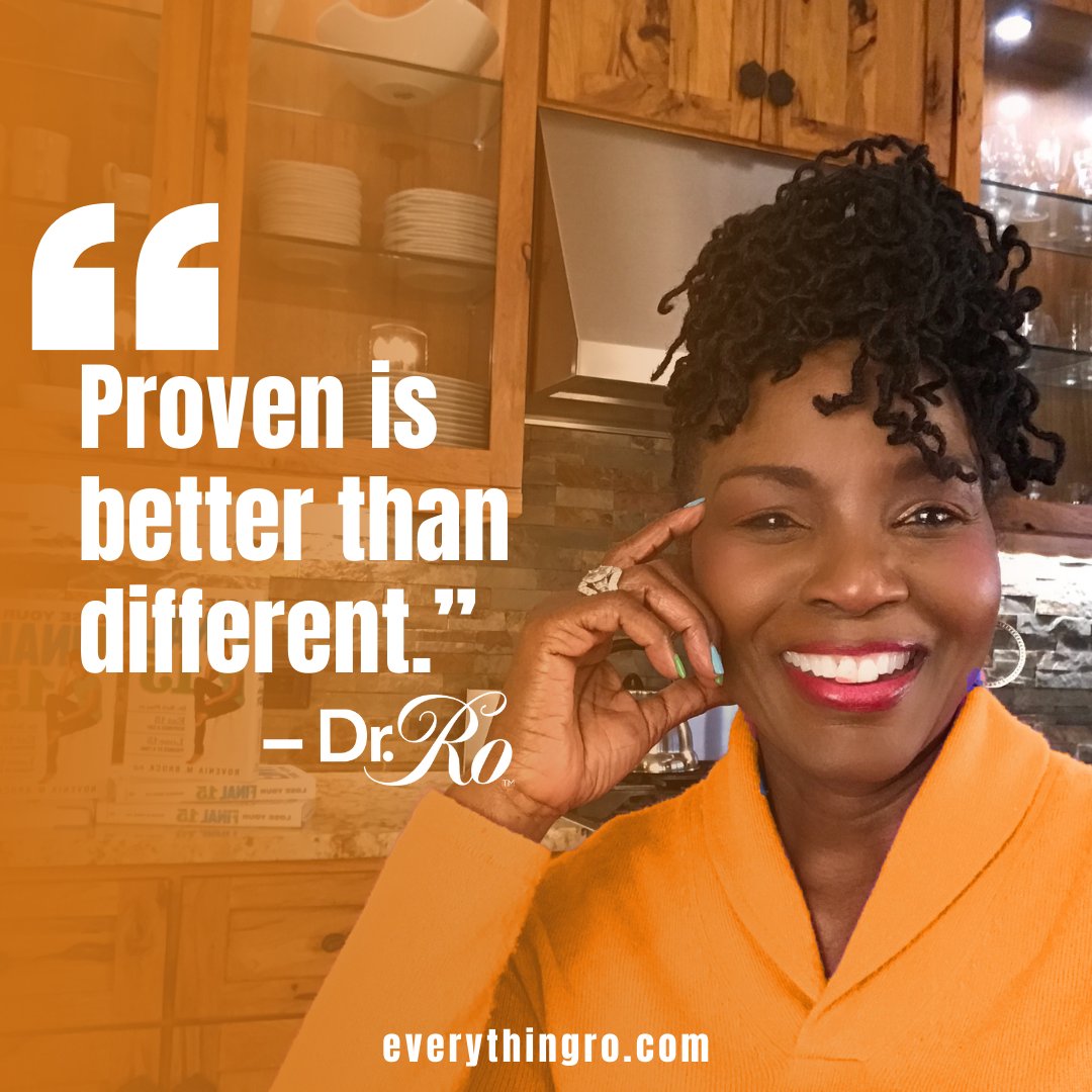 everythingro's tweet photo. This is true every day of the week. Don’t try to be “different” for the sake of being different. Add value to your situation, but by all means, seek wise counsel and study the tried and true. That’s the real flex. 😉 #drroquotes #motivation #inspiration https://t.co/dP5mJXp7NK