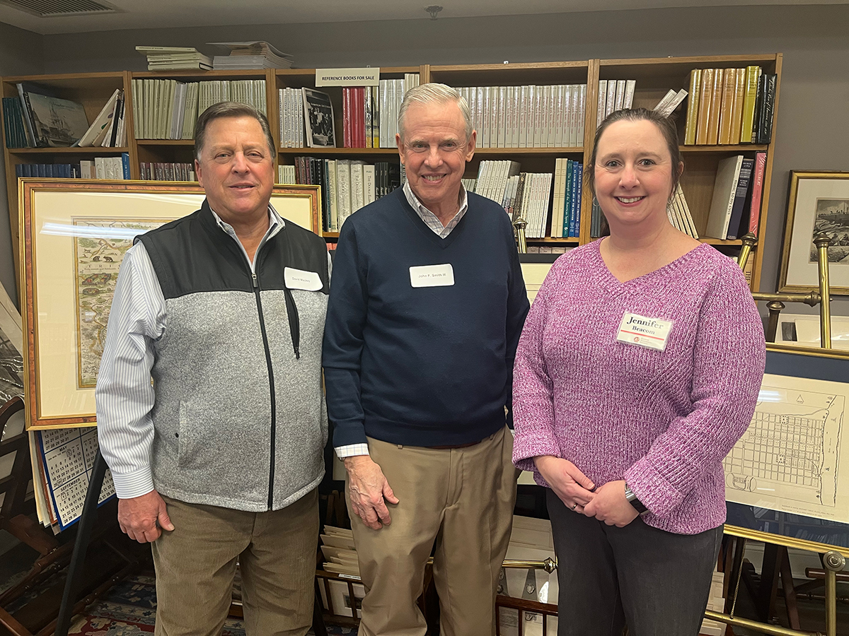 PhilaPrintShop's tweet image. John F. Smith III sharing his love of #maps 🗺️ with a captive audience at our shop! 🤩👏 Thank you Radnor Historical Society for your support of our amazing event. 
#mapcollector #mapcollecting #philaprintshop #WaynePA  #historicalmaps #maps