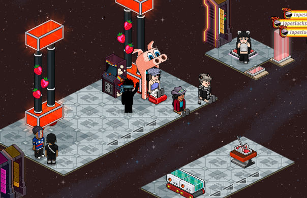 LabirintoBlet's tweet image. Esse evento foi fantástico!! Obrigado @rhabblet por cobrir todo o evento com nosso locutor Toolls. 🥳Aguardem bem que o relógio está contando, faltam 4 dias!!😆😍
Será que o @MeuHabblet vai aguentar todas as novidades que o labirinto fliperama vai trazer?
14/03, esperamos vocês❤️