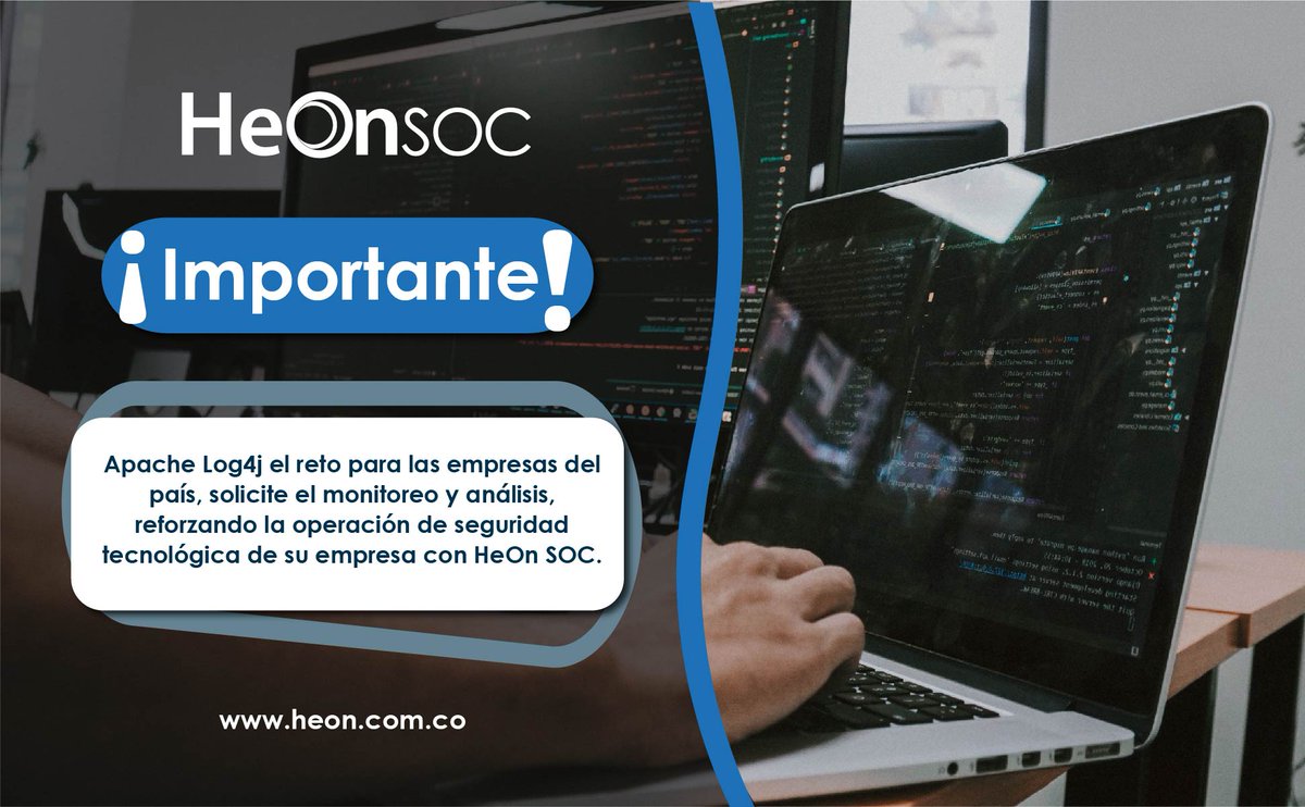 HOHealthonline's tweet photo. Cuide de su empresa, asesórese con los mejores en temas de #ciberseguridad #HeOnSOC trabajamos con un sistema de #monitoreo y #análisis #24horas. Conozca de nuestra oferta en👉 https://t.co/tfaYjF1KQk  👈 o déjanos un comentario 👇https://t.co/W4E2Tohkfj https://t.co/B5BmpsqzET