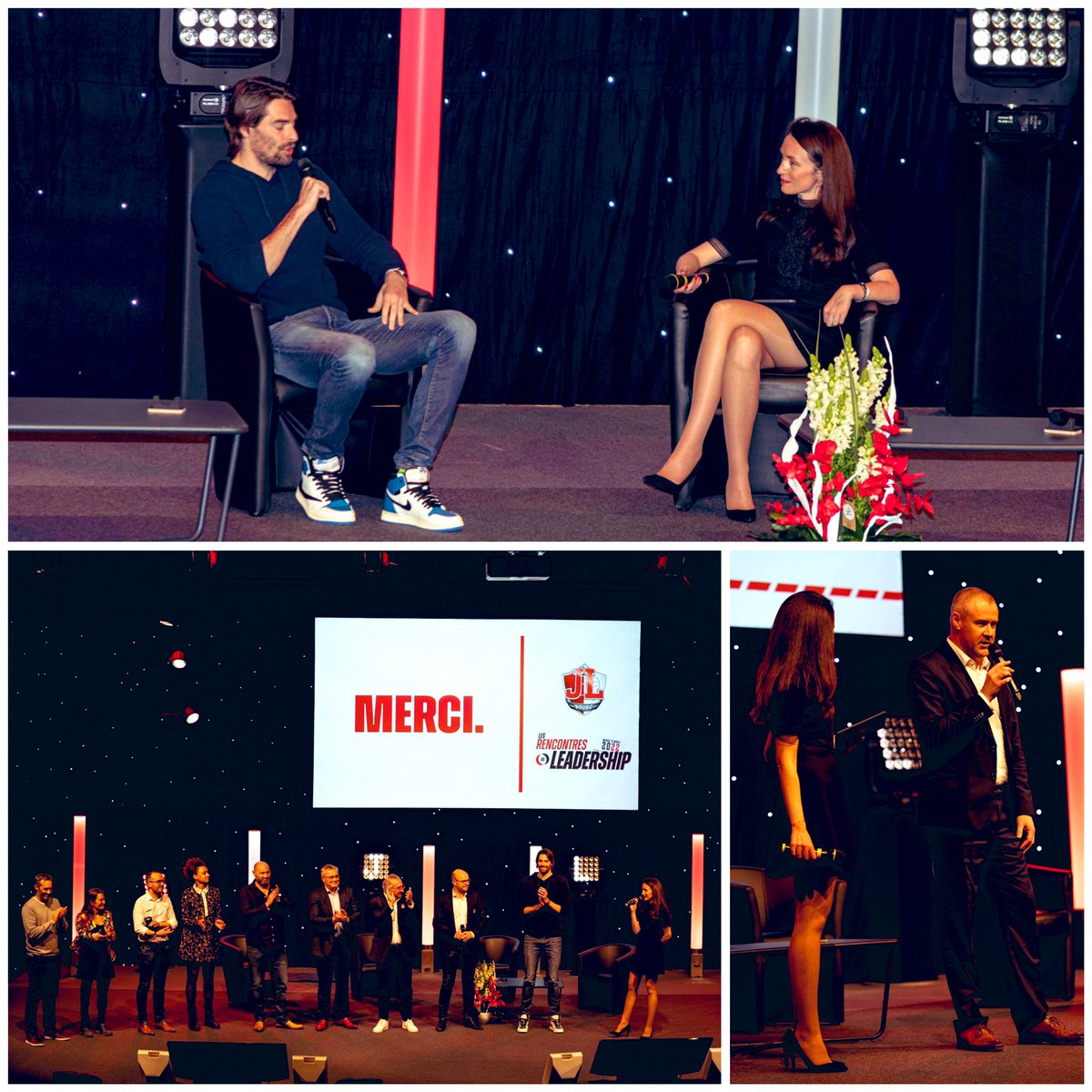 G_Millon1982's tweet photo. 5e rencontres du Leadership by @JLBourgBasket ! Toujours un événement qui attire de nombreux speakers, un très Grand témoin @Cam_Lacourt et un parterre de partenaires du Club BB+. Bravo @DiobecLamy @pacqueletf @LoicMichel11 et l’ensemble de vos équipes ! 🏀🥰 (📸 JL Bourg) https://t.co/j7VgXydFrJ