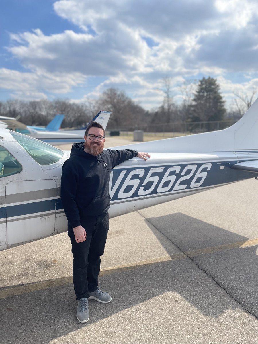 MRFTI's tweet photo. HUGE congratulations to Luis for successfully completing his FIRST SOLO today!! 🎉✈️ 

Great job Luis! We are so proud of you!! 👏🏼 https://t.co/Pyp06TPyk2