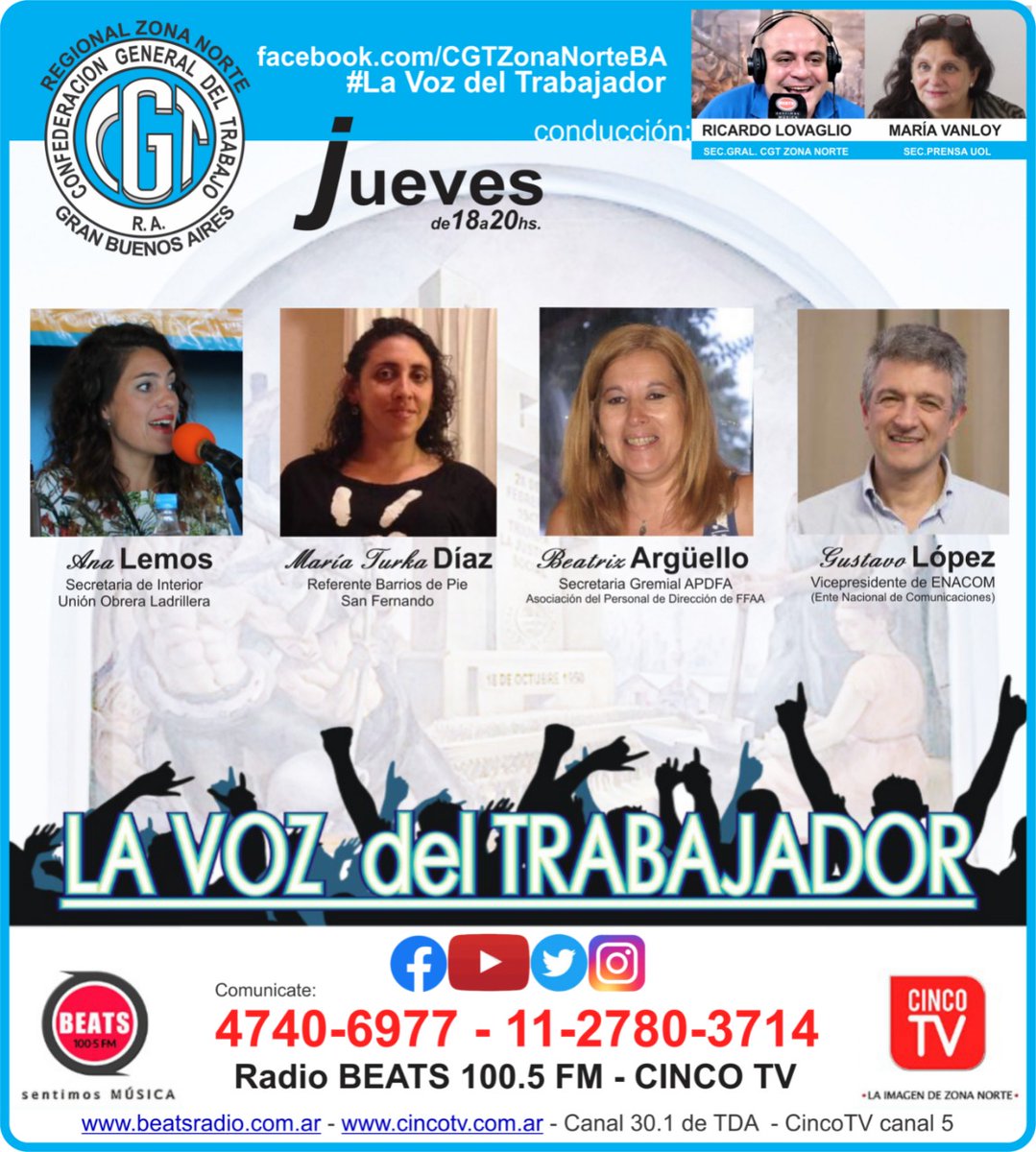 CGT Regional Zona Norte - Pcia de Bs As (@cgtzonanorteba) on Twitter photo 