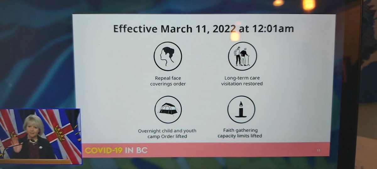 BC to repeal mask order tomorrow.
