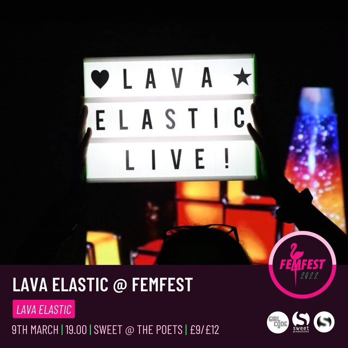 Also thanks tons to <a href="/SweetVenuesBtn/">Sweet Venues Brighton</a> for supporting  <a href="/girlcodetheatre/">girl code theatre</a> for making brilliant Femfest happen…still more stuff to see this week, and also thanks to the still COVID-ridden <a href="/BarbsSarah/">Sarah Saeed</a> for helping to organise remotely, keep an eye out for our next show <a href="/brightonfringe/">Brighton Fringe</a>