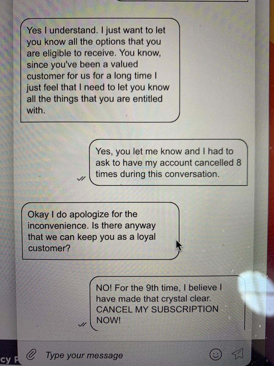 fastfred11's tweet photo. Absolutely horrible SiriusXM customer experience! https://t.co/7od8fsRDWh