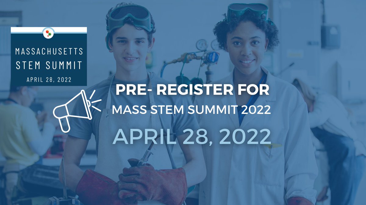 MassEducation's tweet photo. Pre-register now for the 2022 #MASTEMSummit on April 28th, with in-person & virtual events for educators & employers across MA. Together, we can #InspireASTEMStart by fostering #STEM education opportunities & facilitating internships with employers.
https://t.co/6nsAREgcIm https://t.co/Rto6lC6jMp
