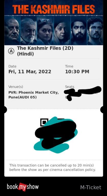 All set. Can't wait to watch this hard-hitting movie!! Hopefully it will help answer a few "Whys" about this unfortunate incident.
#LetTheTruthBeTold

<a href="/vivekagnihotri/">Vivek Ranjan Agnihotri</a> <a href="/AnupamPKher/">Anupam Kher</a>
<a href="/mithunda_off/">Mithun Chakraborty</a> <a href="/DarshanKumaar/">Darshan Kumaar</a>
#TheKashmirFiles