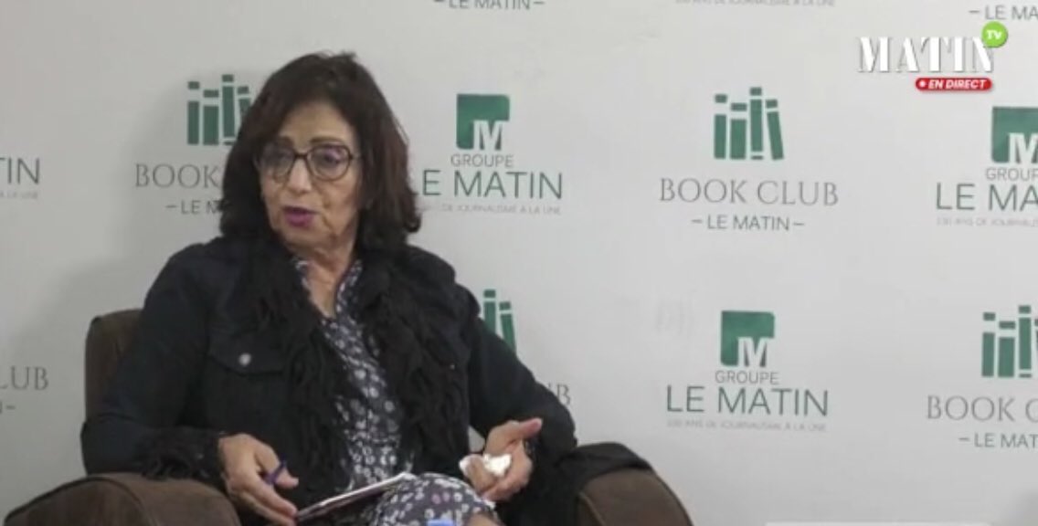 🔴 La sociologue Nouzha #Guessous, invitée du groupe ‘Le Matin’ dans le cadre de son ‘Book Club’. Il s’agit de la troisième rencontre littéraire du genre organisée par <a href="/lematinpointma/">LE MATIN.ma</a> 
▶️ facebook.com/LeMatinjournal…
