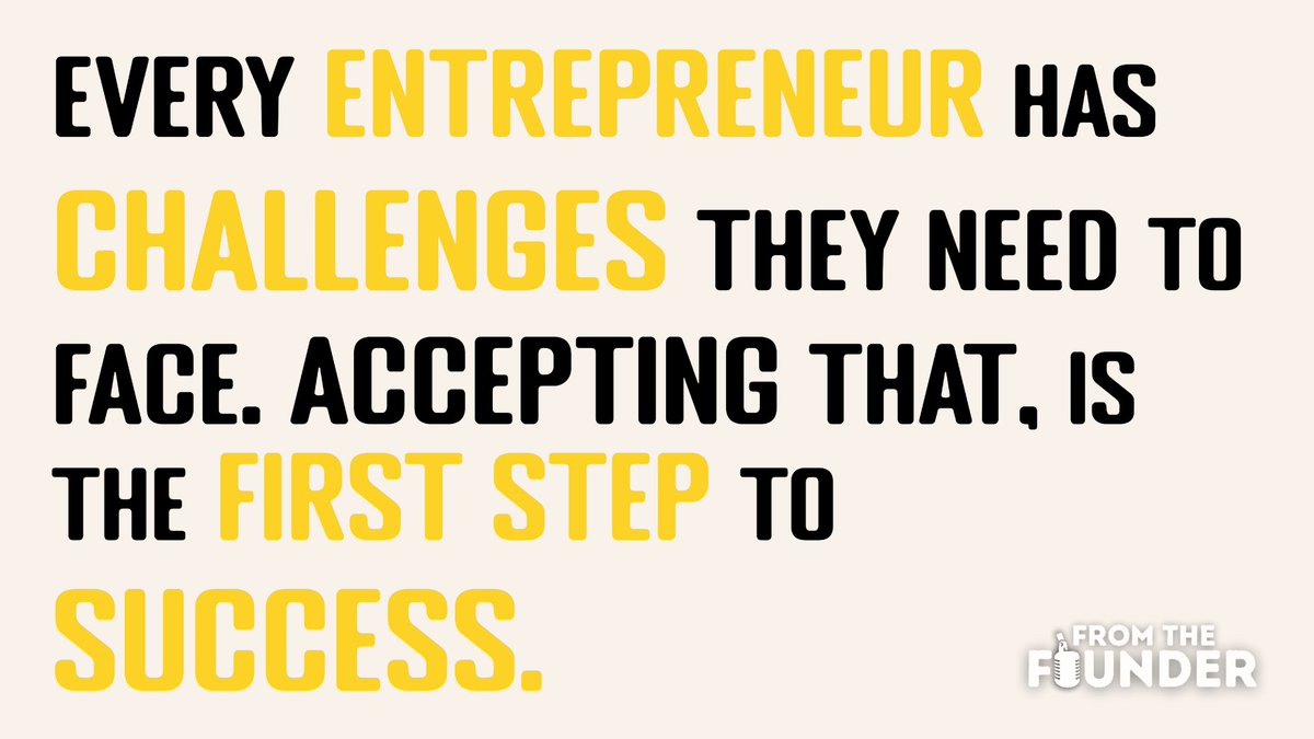 FromTheFounder_'s tweet photo. What has been your biggest challenge as an entrepreneur? https://t.co/VIxBcohski