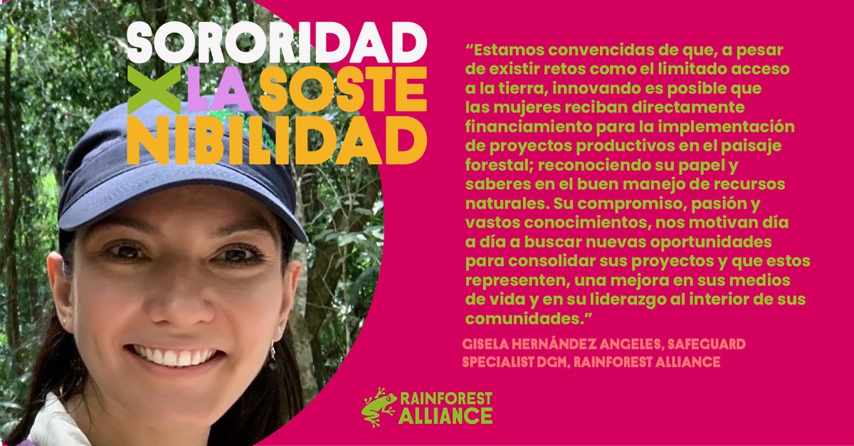 -Con las comunidades innovamos para avanzar - Desde el <a href="/mde_mexico/">MDE México</a> nuestra colega Gisela habla sobre el empoderamiento de las mujeres a través de emprendimientos sostenibles. #SororidadXSostenibilidad