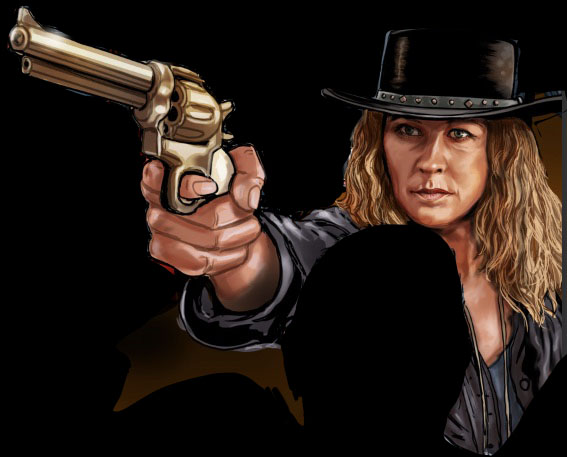 batmankm's tweet photo. The amazing @JennaElfman is pure badass as #TWD #FEAR ’s character June. She will be at @FandemicTour 's show next wk in Atlanta if you want to meet her!! She is also featured in my Exclusive Show Poster for the event. Wooot! #Booth360 https://t.co/E0pkfbaGXE