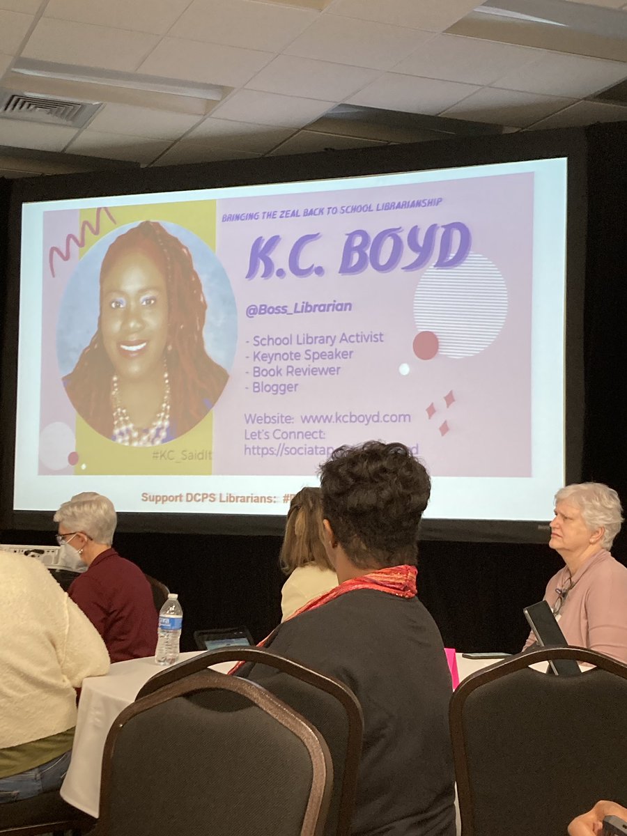 molinmedia's tweet photo. Authors and Sessions and Tech Tools, Oh My! Learning and laughing at @SCASLNet conference 2022! #SCASL22 @gcschools #futurereadylibs https://t.co/Npr7oZX2hn