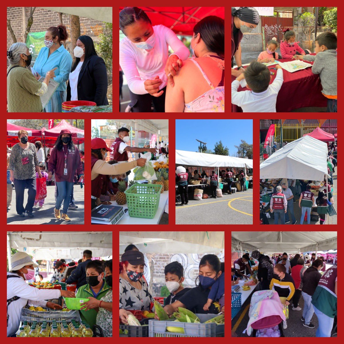 ParticipacionT's tweet photo. Continuamos acercando a la alcaldía Tlalpan, La Feria del Bienestar! 🍏🍎🍉🍌🥝🍒🍑🍇🍓🍋🫑🥑🍆🫒🥬🧅
Hoy estuvimos en las colonias Cultura Maya y Pedregal de San Nicolás 4ª Sección. Agradecemos a las vecinas y vecinos que participaron en todos los servicios que ofrecimos. https://t.co/coYlsm4R8u