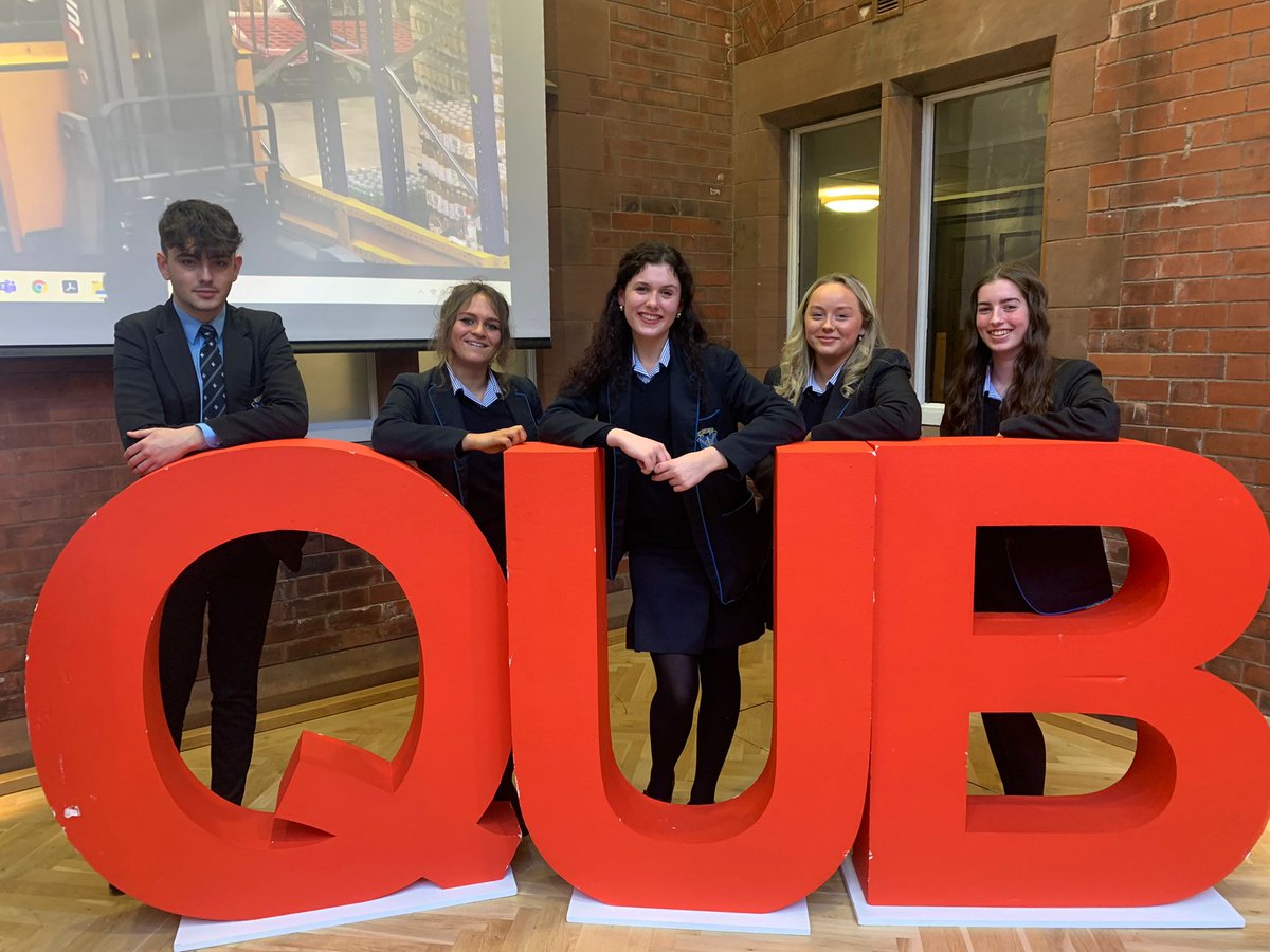 SlgBusiness's tweet photo. Year 13 students take part in NI Schools Business Challenge at QUB @LandTstlouis @SlgBusiness https://t.co/zDLXIGbYBW