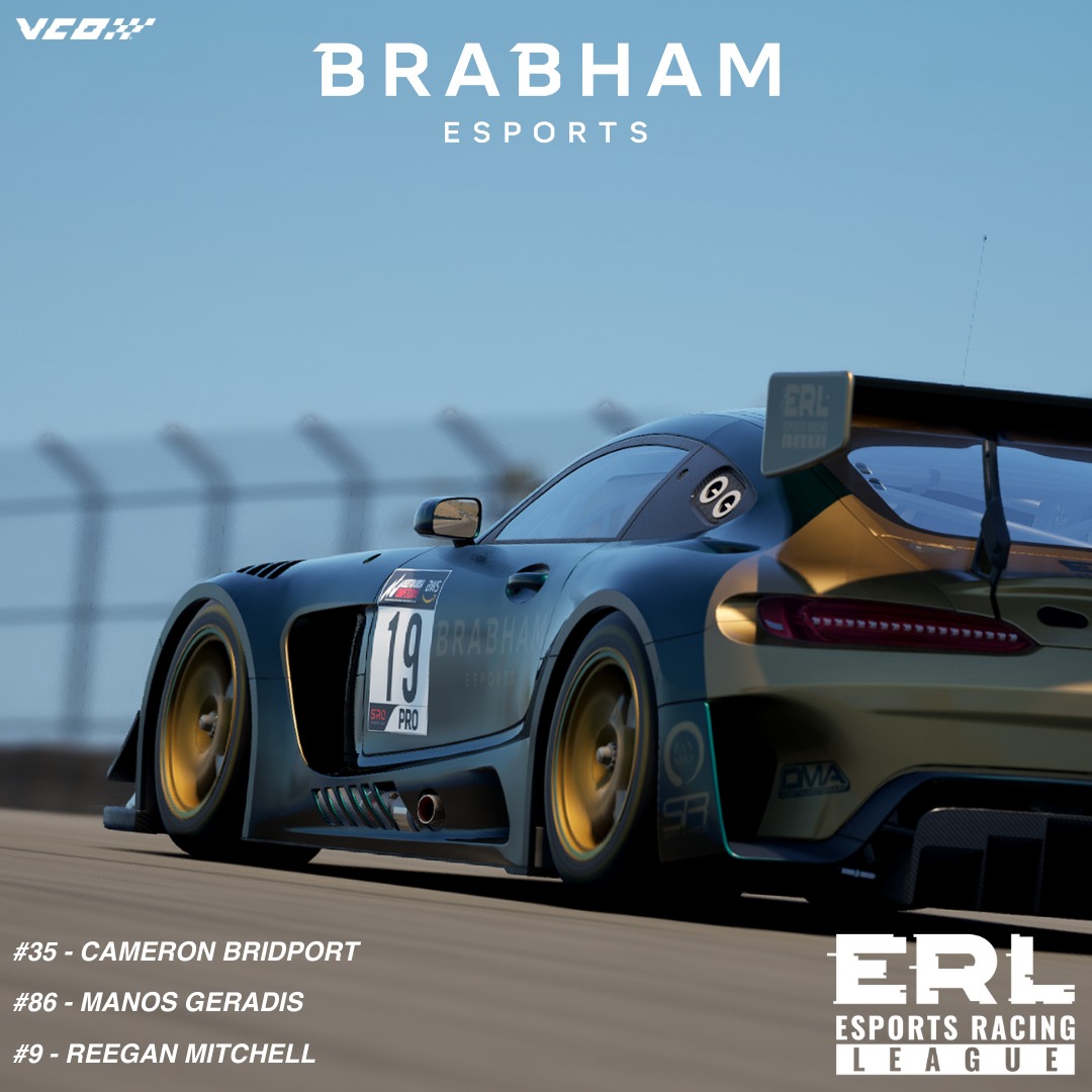Congratulations to the Brabham Esports team for a strong ERL Spring Cup debut last night, beating previous race-winning teams to lie P16 after round one. We build from here 🙏 Watch out for round two on 23 March 👀 #BrabhamEsports #Brabham #esports #vcoesports #vccoerl
