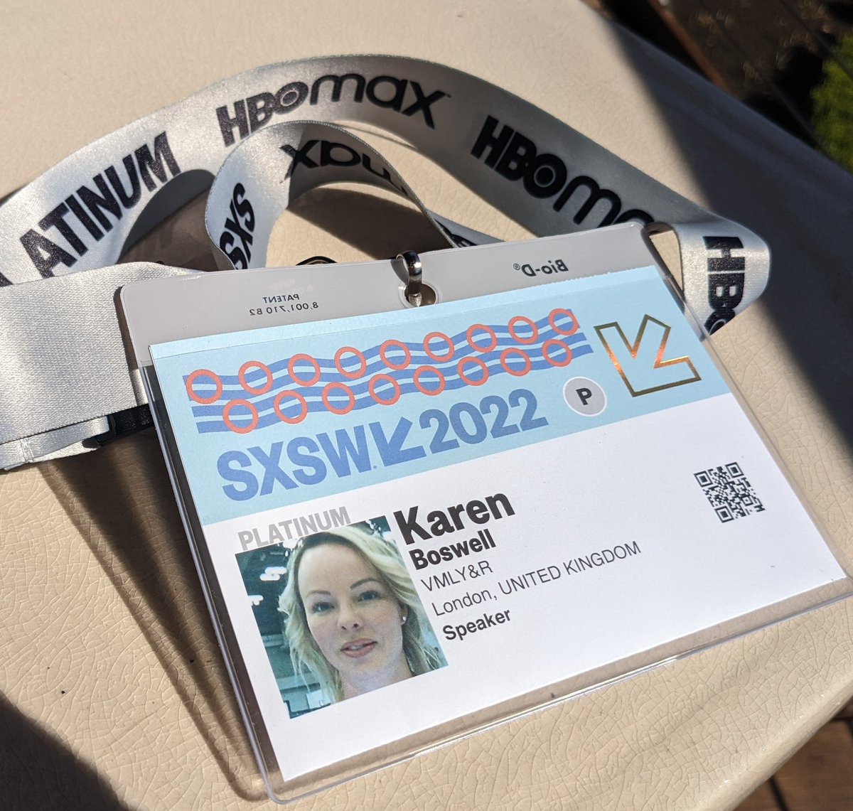 Have badge. Ready to rock, roll and #SXSW2022 ...