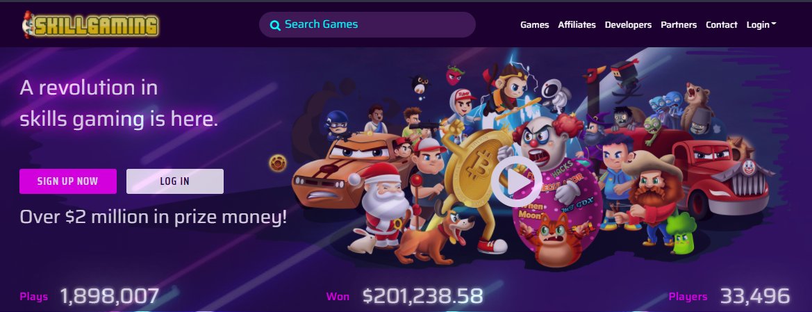 MakingUsMoney's tweet photo. SkillGaming is an online community that allows you to play your favourite games (major and indie titles) and make money by challenging yourself or dueling others. The more skilled you get, the more money you can make! No money? Play just for XP and climb https://t.co/RbawnMxbYL https://t.co/zI7isxUXQc
