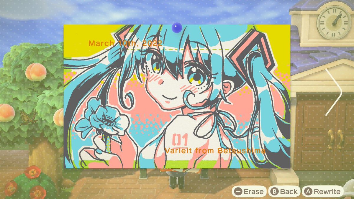 Varleitt's tweet photo. One day late but here’s my Miku day piece! 
-
#ミクの日2022 #ミクの日 https://t.co/fXRjSG2ZAn