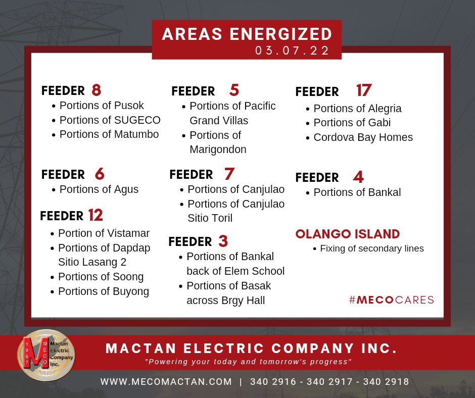 Mactan Electric Company tweet media