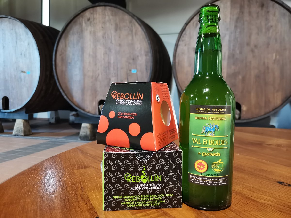 Sidra y queso sabe a beso 😍
<a href="/QUESOSREBOLLIN/">QUESOS REBOLLIN</a>
#sidradeasturias #sidradop <a href="/AfuegalPituQues/">DOP Queso Afuega'l Pitu</a>