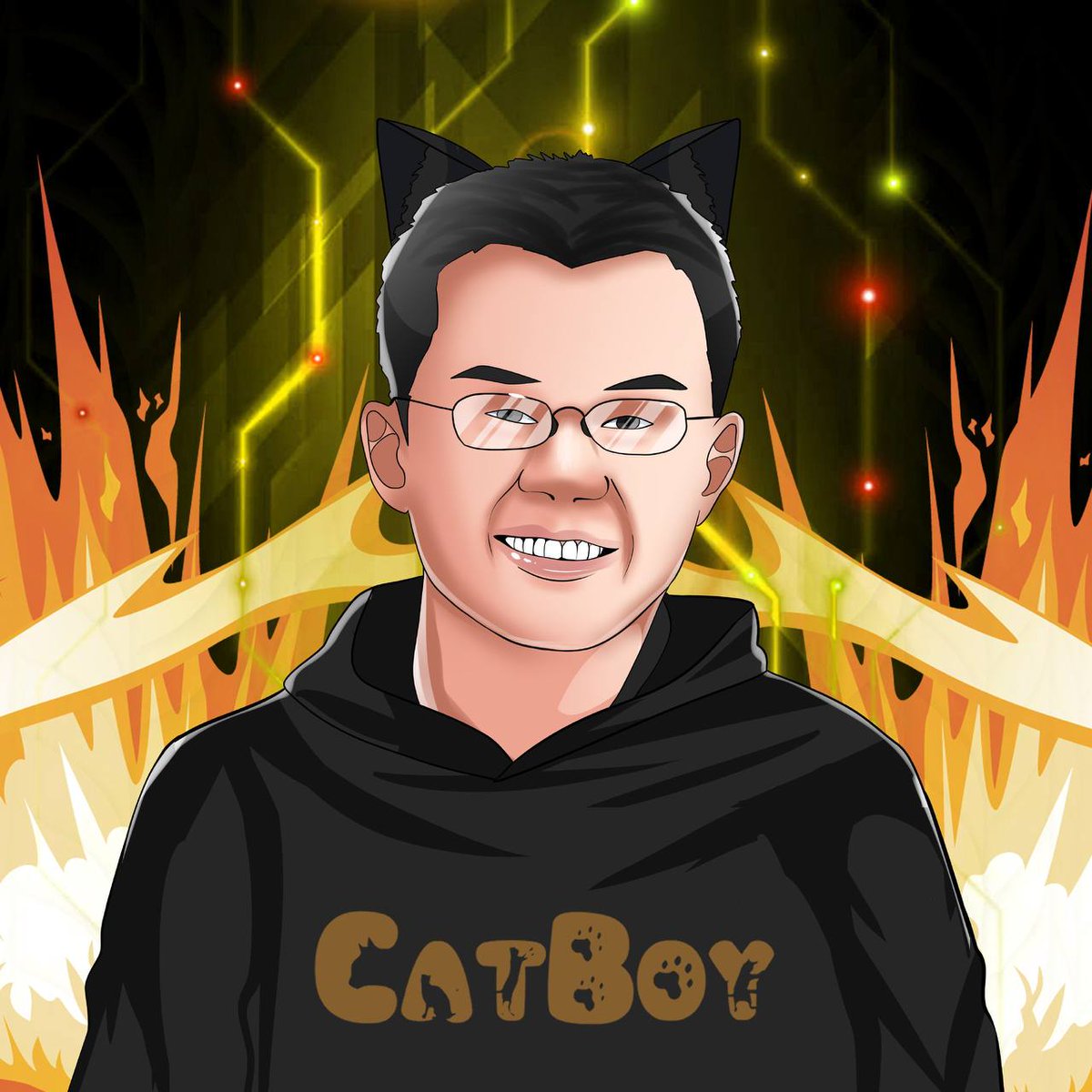 LegacyOnBNB's tweet photo. @cz_binance Hey CZ there is a awesome art about you. 

CZ CatBoy ❤️‍🔥 https://t.co/uzPXw0kOJF
