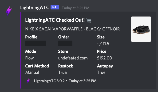LATCSuccess's tweet image. Success posted by maxh#2901 

1 hour since. no cancellation... yet