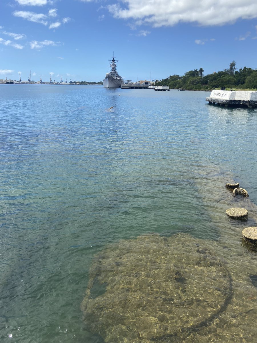 rees_da's tweet image. Moving visit to USS Arizona @PearlHarborOahu #blacktears