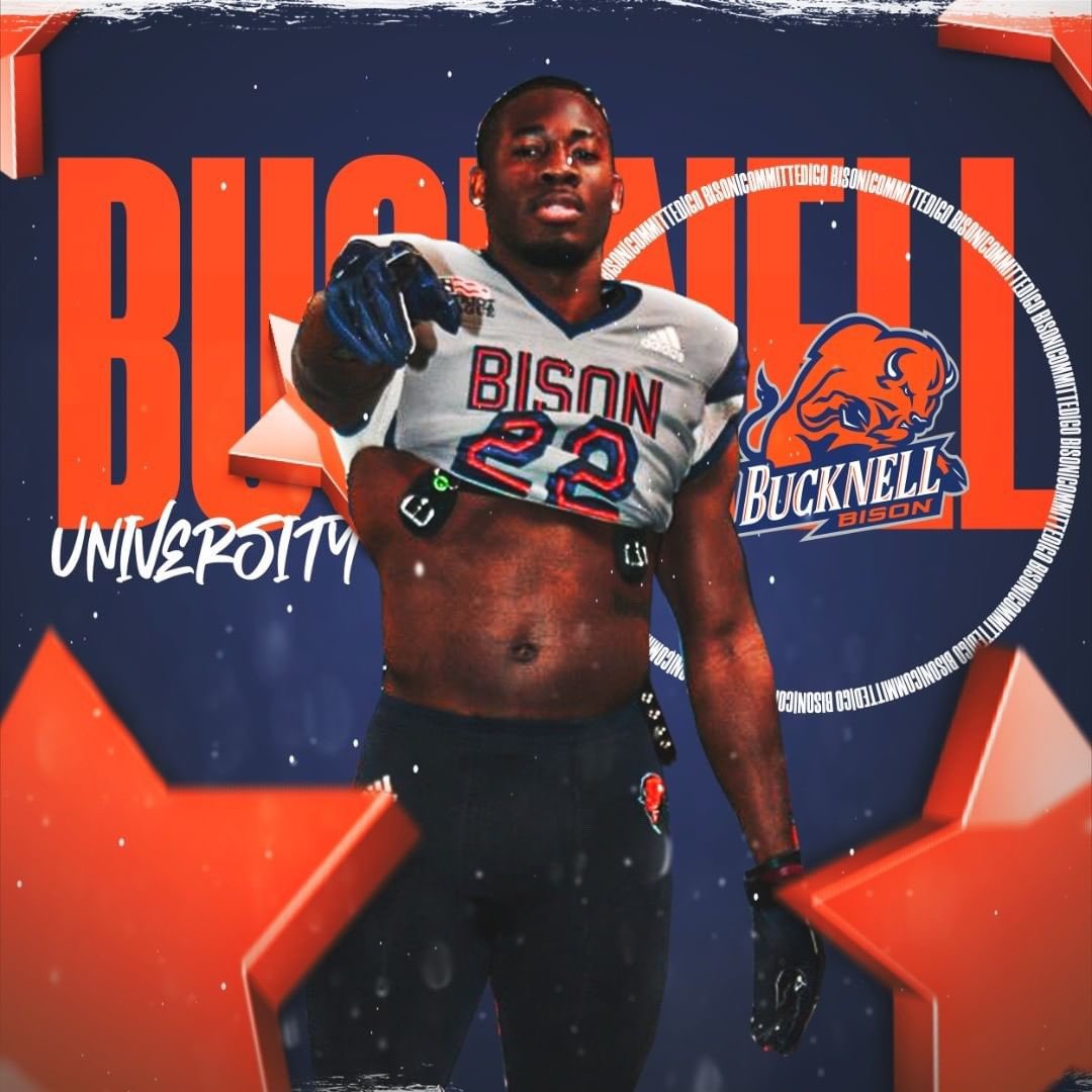 100% Committed <a href="/Bucknell_FB/">Bucknell Football</a> 🟠🔵