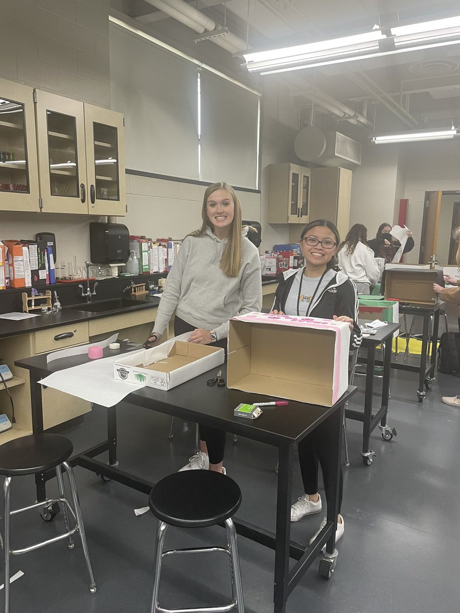 lyonschem's tweet photo. NHS is getting ready for the Share to Care Drive!!! https://t.co/j0k2RM73lK