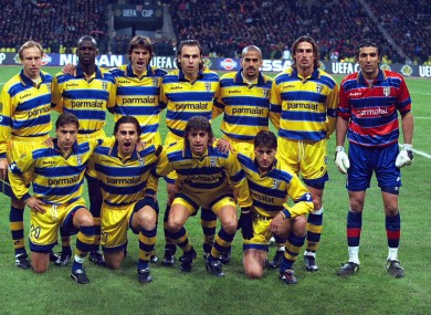 joifjalar's tweet photo. Ein af spurningum þáttarins sem kemur út á morgun, hvað getiði nefnt marga úr þessu Legendary Parma-liði'99 ? Bannað að gúggla!!
#Heiðursstúkan https://t.co/3mJqxQzZWu