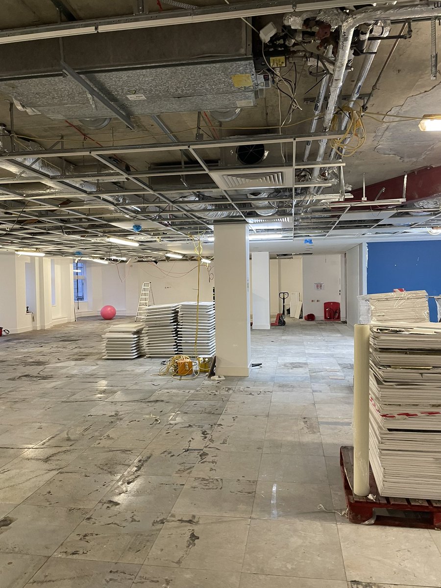 cap_powerdata's tweet image. New project Underway! 

Next phase of works will consist of:

•Relocating underfloor Electraks
•Installing new lighting control system
•Installing New Power &amp;amp; Data
•Installing New Modular &amp;amp; Feature Lighting

#officefitout #Electrical #power #Data #lighting #London #interiors