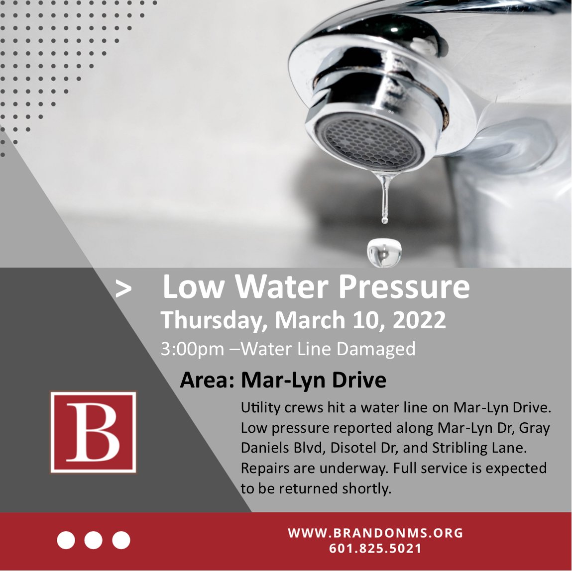 City of Brandon, MS (@cityofbrandonms) on Twitter photo 